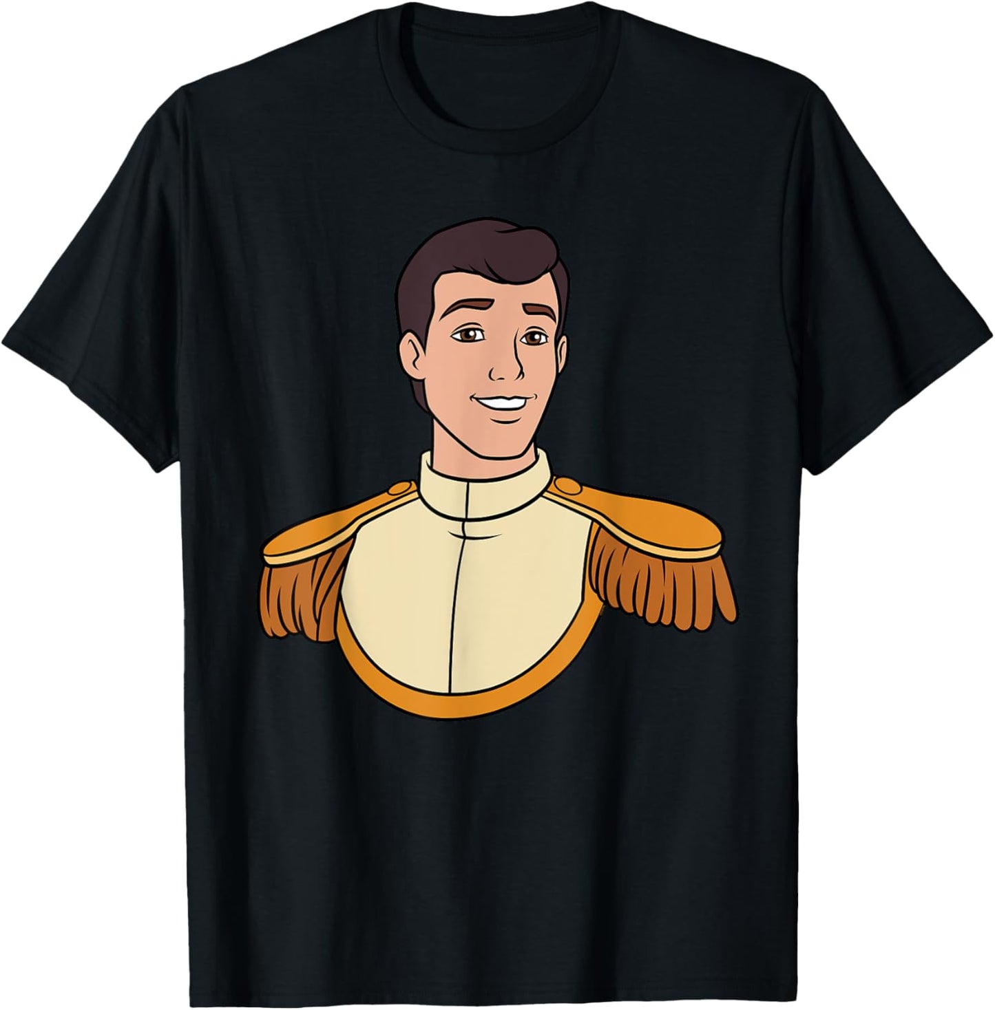 Disney Cinderella Prince Charming Big Face Costume T-Shirt
