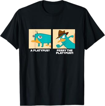 Disney Phineas And Ferb A Platypus? Perry The Platypus?! T-Shirt