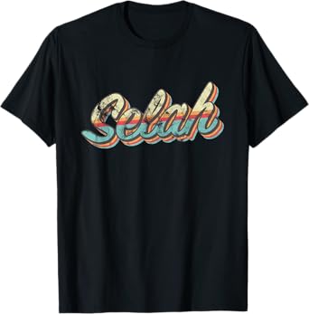 Selah Retro Design T-Shirt