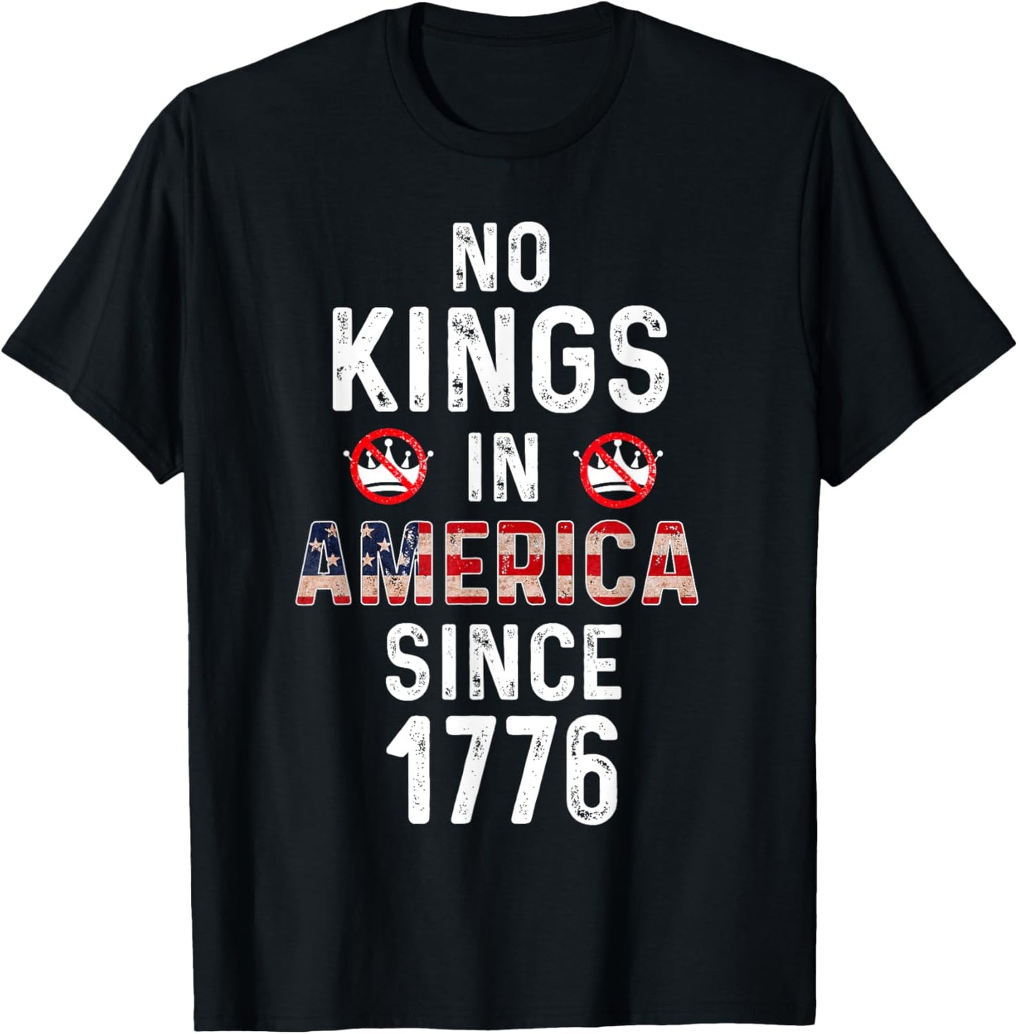 Patriotic Pro-Democracy Protest June 14 No Kings In America T-Shirt