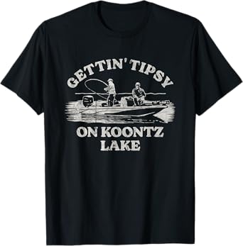 Koontz Lake Indiana Outdoors Vintage T-Shirt