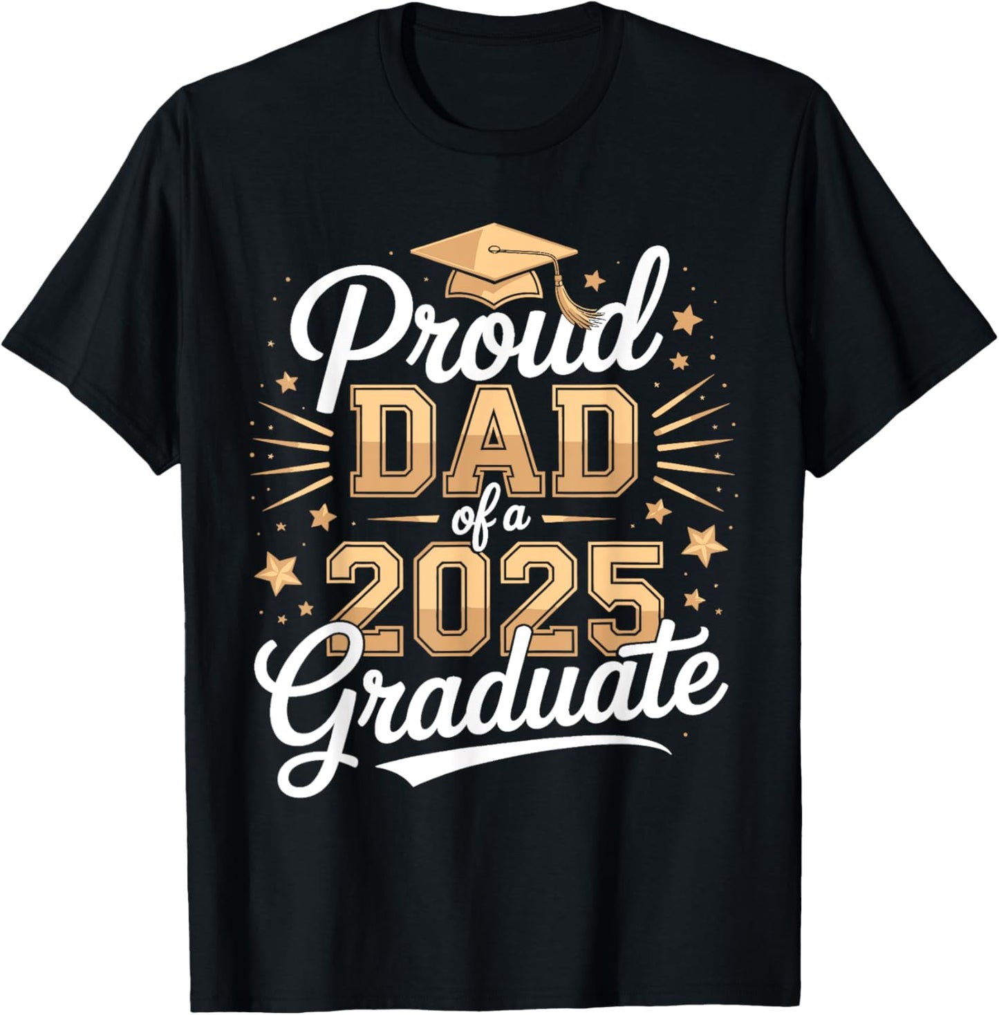 Proud dad of a class of 2025 graduate senior graduation T-Shirt