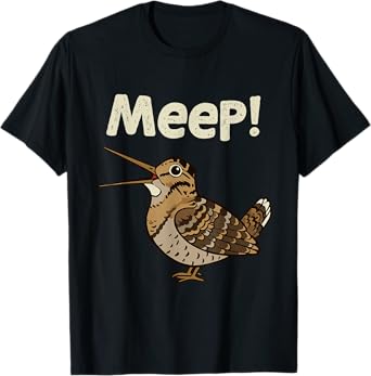 Meep Bird Saying Meep Bird Meme American Woodcock Meep T-Shirt
