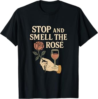 Stop And Smell The Rose Vintage Bar Sign T-Shirt
