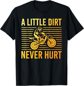 Cool Dirt Bike Art for Men Women Motor Bike Dirtbike Racing T-Shirt