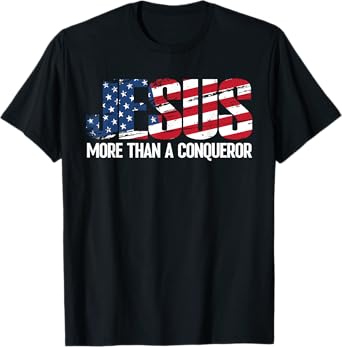 Jesus More Than A Conqueror T-Shirt