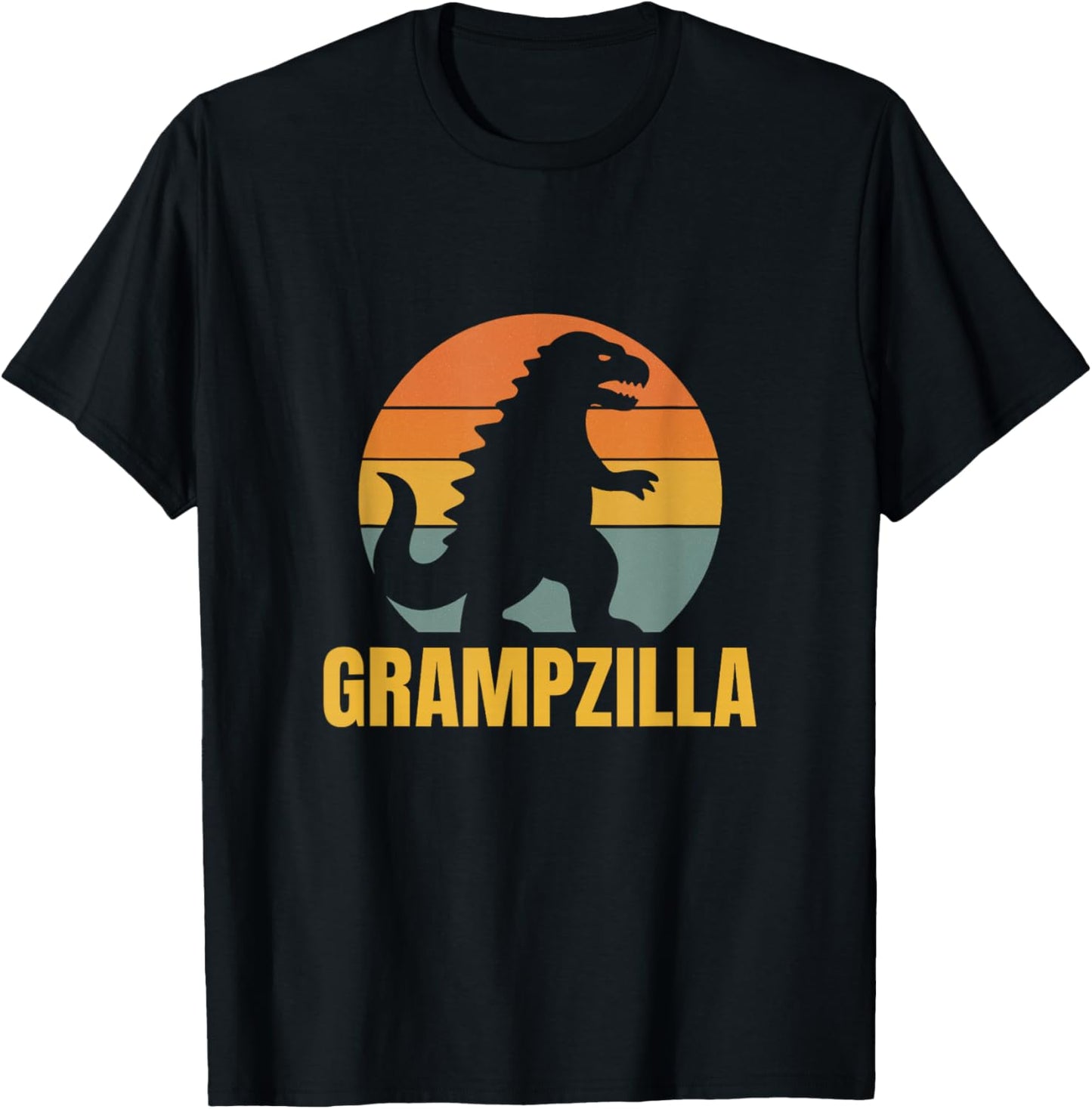 Funny Grandpa Gift – Grampzilla Dinosaur T-Shirt