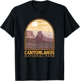 Canyonlands National Park Vintage Emblem T-Shirt