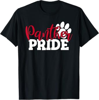 Vintage Panthers School Sports Name Spirit Back To School T-Shirt