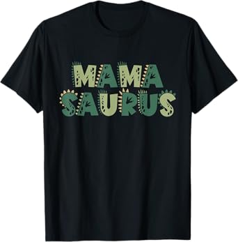 Mama Saurus Matching Family Birthday Dinosaur Men Women Kids T-Shirt