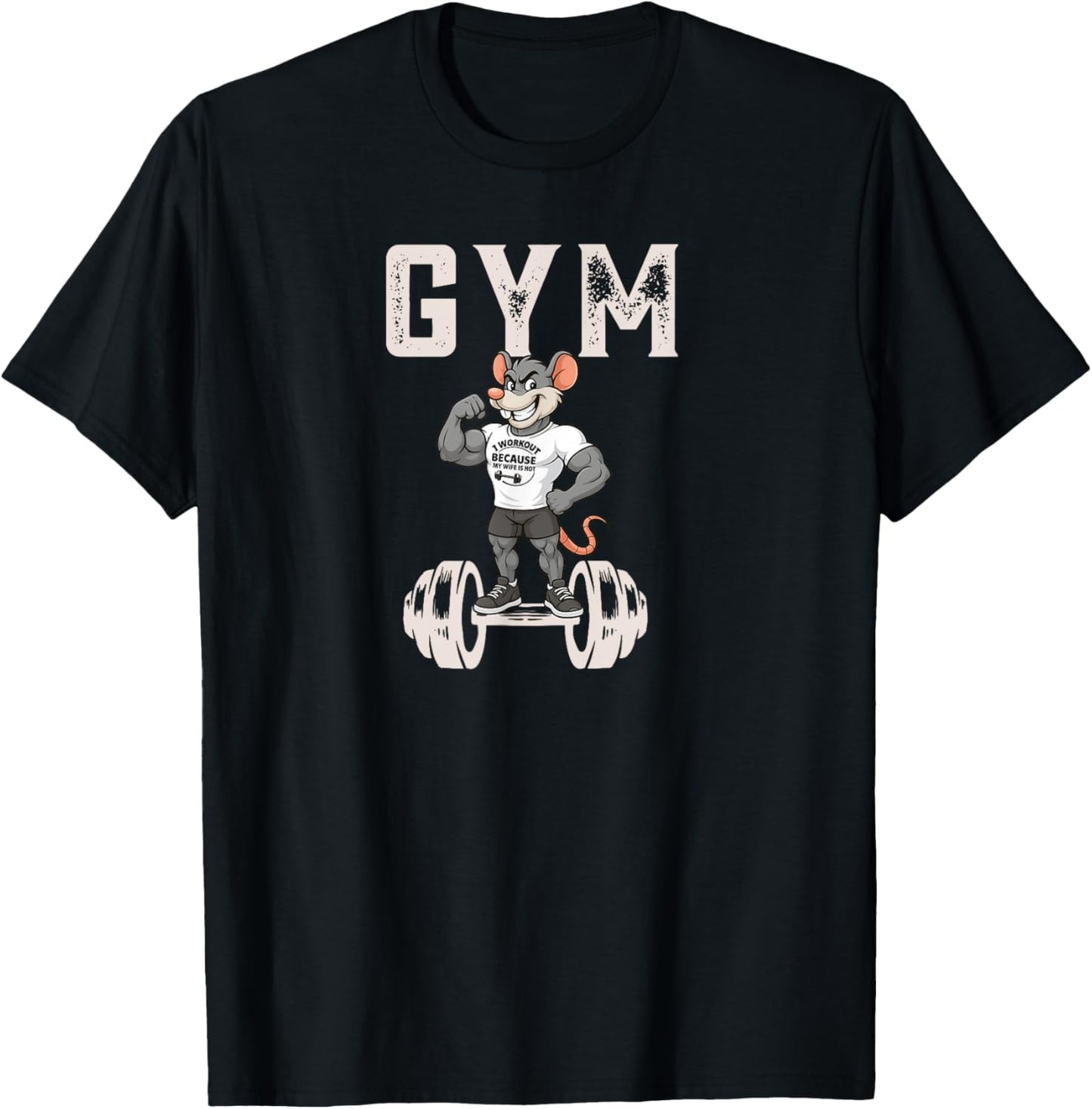 Gym With Rat T-Shirt