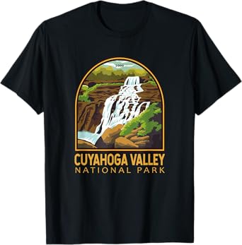 Cuyahoga Valley National Park Vintage Emblem T-Shirt