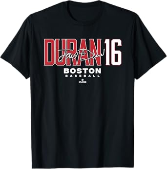 Name Number City Jarren Duran 16 Boston Baseball MLBPA T-Shirt