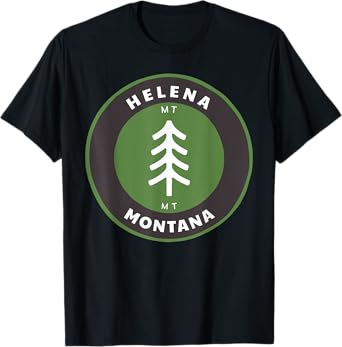 Helena Montana Outdoors MT Forest Badge T-Shirt
