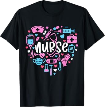 Nurse Week Nursing School Registered Nurse Healthcare Worker T-Shirt