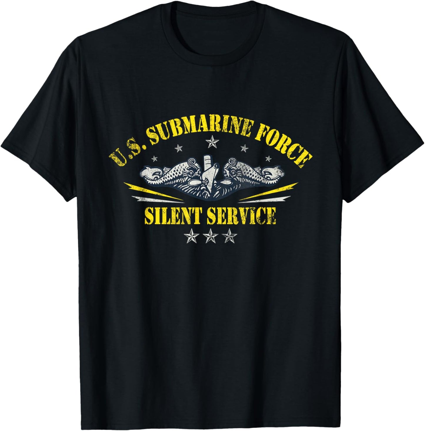 U.S Submarine Force Silent Service Patriotic Veterans Day T-Shirt