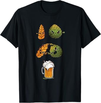 Vintage Hop Leaf Home Brewers & Lovers of Hoppy beer T-Shirt