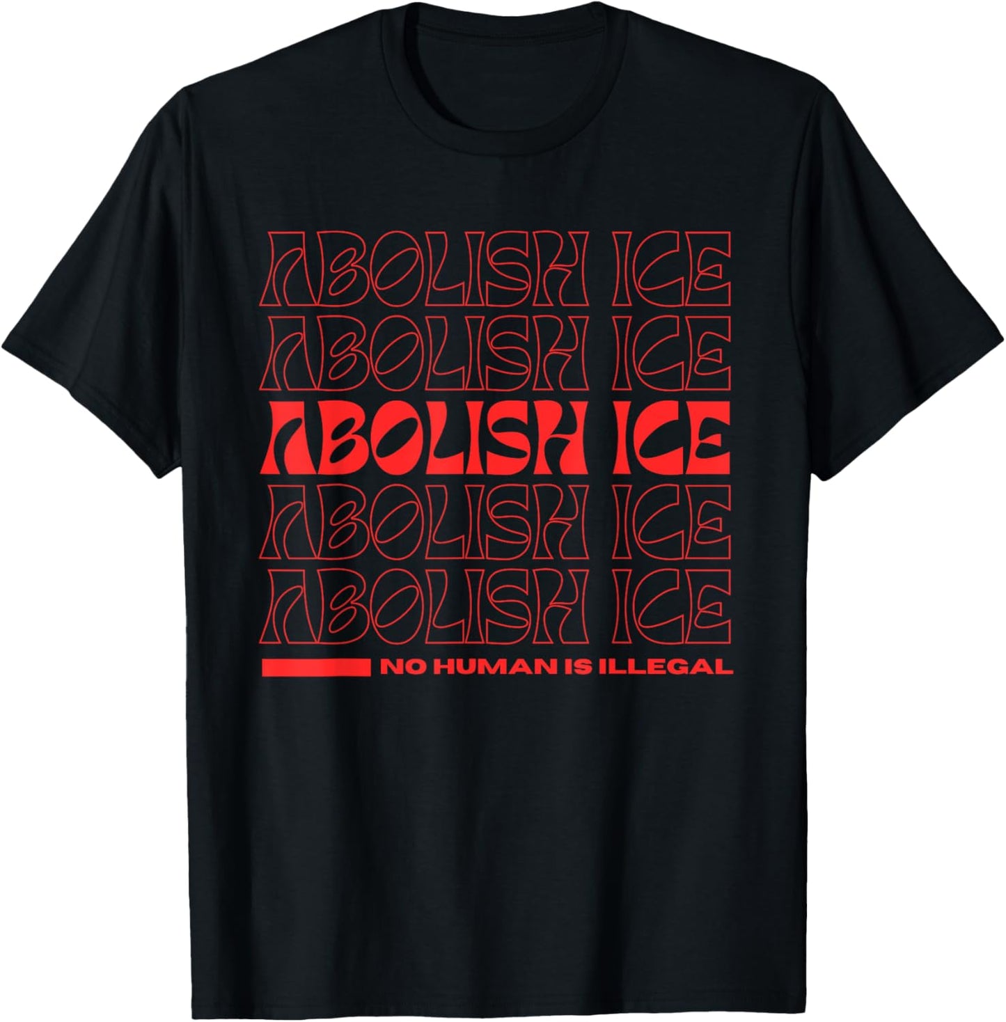 Abolish ICE Immigration Protests USA Los Angeles Anti-ICE T-Shirt