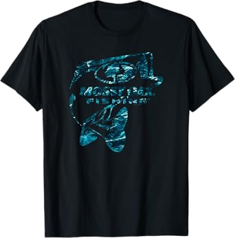 Mossy Oak Fishing Bass Open Water Classic Blue Logo T-Shirt