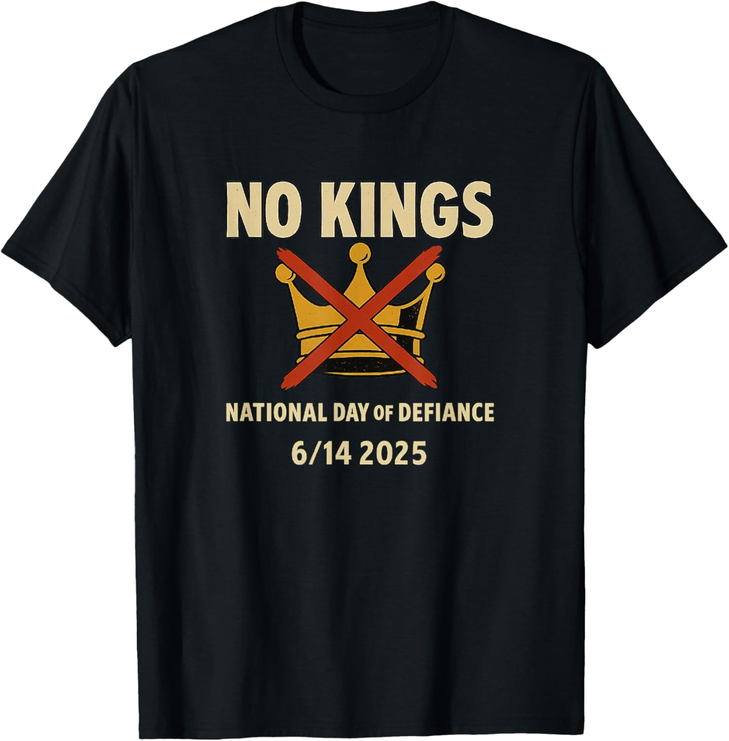 No Kings National Day of Defiance 6/14/2025 T-Shirt