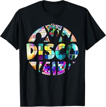 Disco Funny 70s Vintage Theme Dancing 70's Women T-Shirt