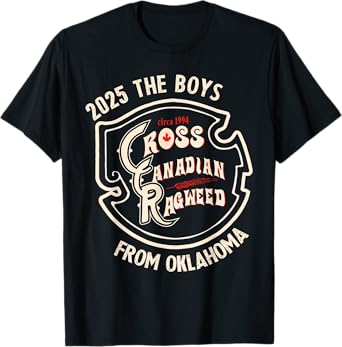 Cross Canadian Ragweed The Boys From Oklahoma Concert 2025 T-Shirt