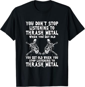 Thrash Metal Concert Music Genre Band Thrash Metal T-Shirt
