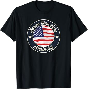 Barren River Lake - Patriotic Kentucky Souvenir T-Shirt