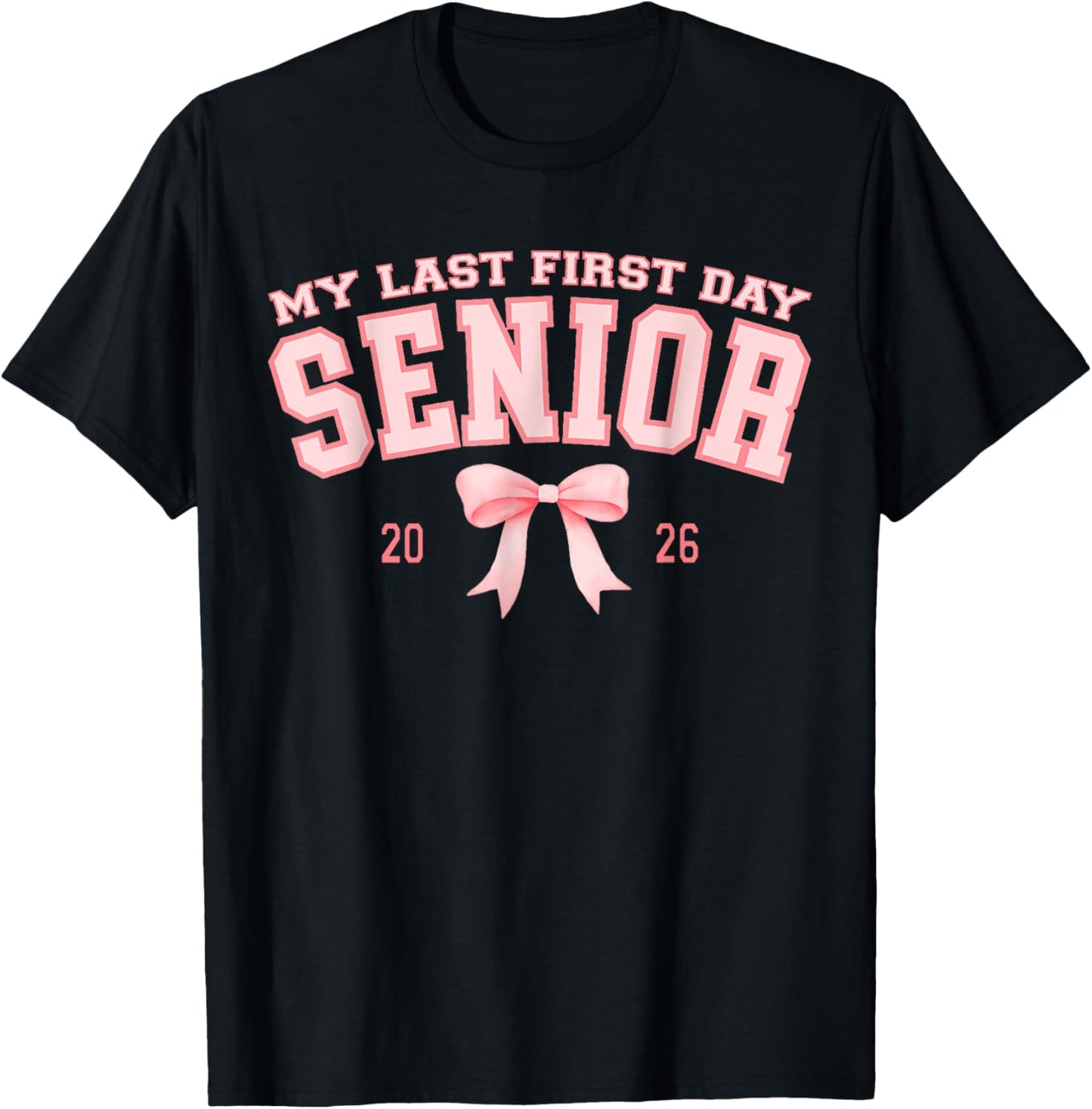 My Last First Day Senior 2026 Retro Tie Dye Tee by TeeBrew