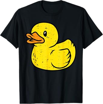 Rubber Duck Vintage Ducky Duckie Boys Girls Kids Women Men T-Shirt