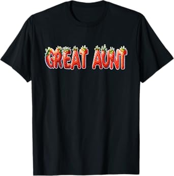 Strawberry Great Aunt Birthday Party T-Shirt
