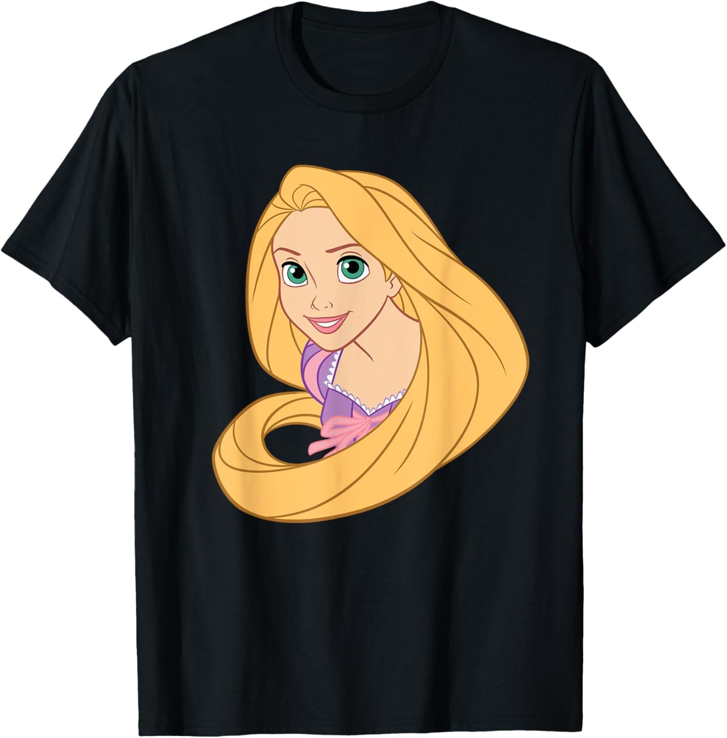 Disney Tangled Princess Rapunzel Big Face Costume T-Shirt
