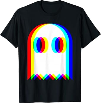 Ghost Trippy Vaporwave House Music Festival Edm Techno Rave T-Shirt