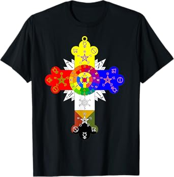 Rose Cross T Shirt T-Shirt