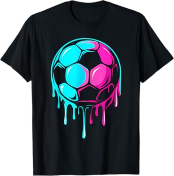 Soccer Drip for Boys Men Youth Soccer Drip Girls T-Shirt