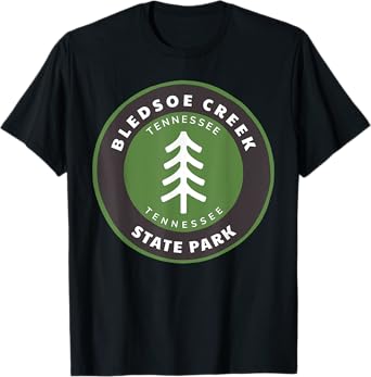 Bledsoe Creek State Park Tennessee TN Forest Badge T-Shirt