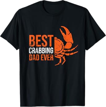 Best Crabbing Dad - Funny Crab Dad Gifts Crab Lover Outfit T-Shirt