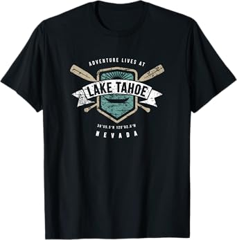 Lake Tahoe Nevada Fishing Boating Camping Outdoor Gift T-Shirt