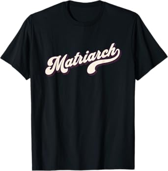 Tennessee Merchant Matriarch T-Shirt - Women's Classic Fit Black Crew Neck X-Small