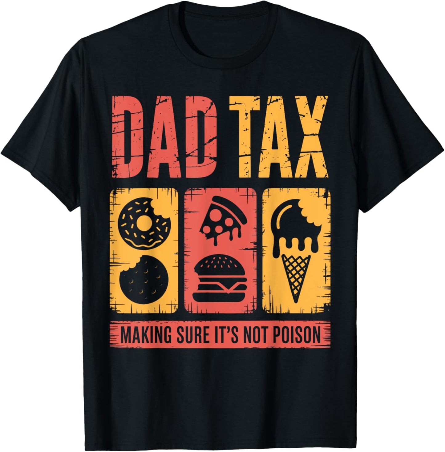 Dad Tax Funny Father's Day Minimalist Design T-Shirt