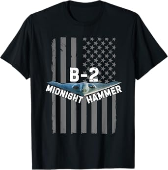 Operation Midnight Hammer - USA Flag Midnight Hammer T-Shirt