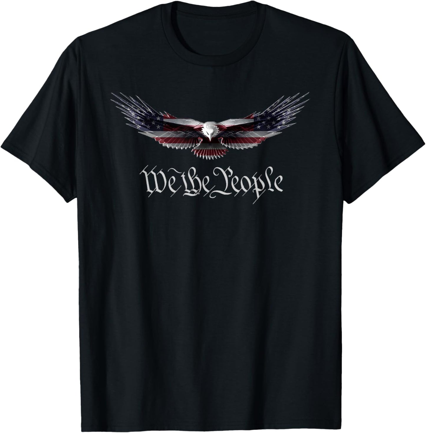American Patriot Freedom Eagle USA Flag T-Shirt T-Shirt