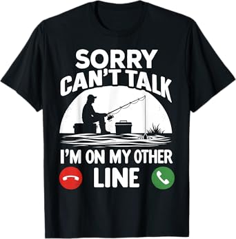 Funny Fisherman For Father's Day Fishing Dad T-Shirt