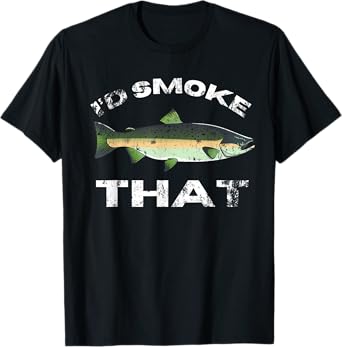 Funny Smoked Salmon Grilling Fishing Vintage Men's T-Shirt