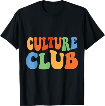 Vintage Men Women Boys Girls Funny Retro Culture Club T-Shirt