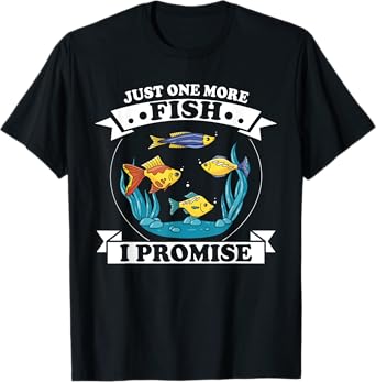 Fish Aquarium Aquarium Tech Fishkeeping Aquarist T-Shirt