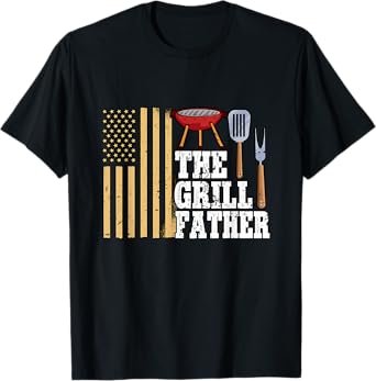 Barbecue Grill The Grillfather T-Shirt