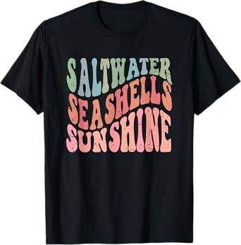 saltwater seashells sunshine T-Shirt