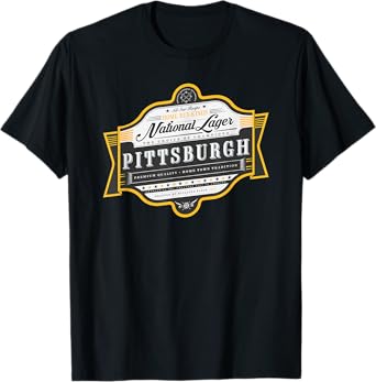 Vintage Beer Label - Pittsburgh T-Shirt