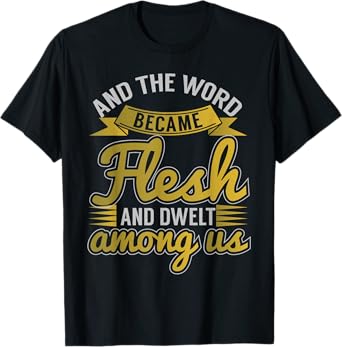 Hebrew Israelite Clothing for Women Judah Word Became Flesh T-Shirt